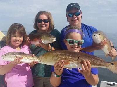 Family fishing trip with Capt. Brian Lemelin