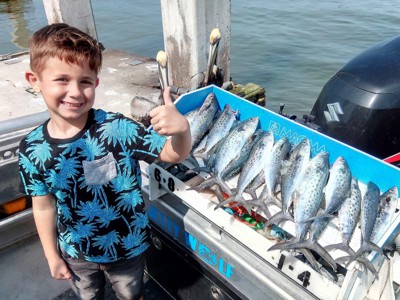 Family fishing trip with Capt. Dave Sipler